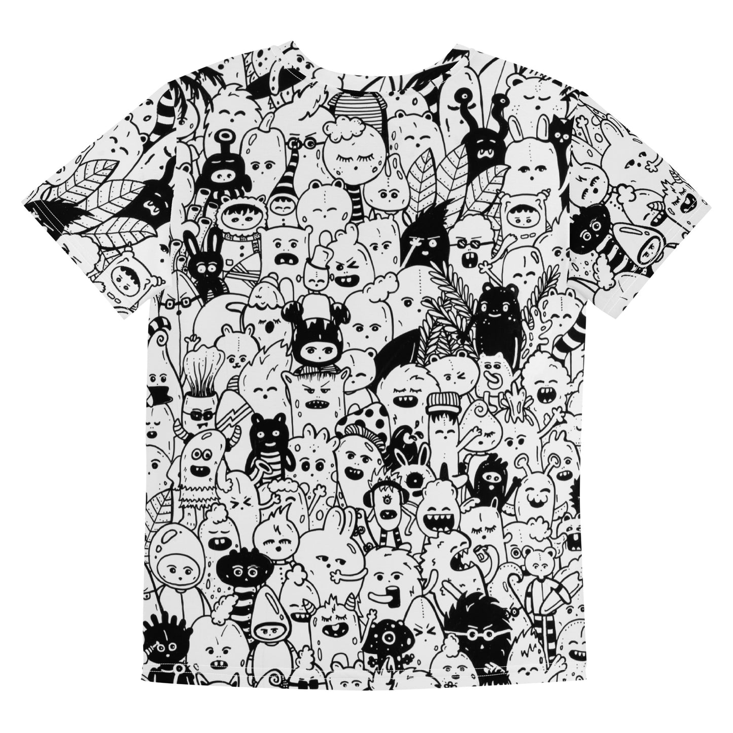 WHITE CLOUD, crew neck t-shirt