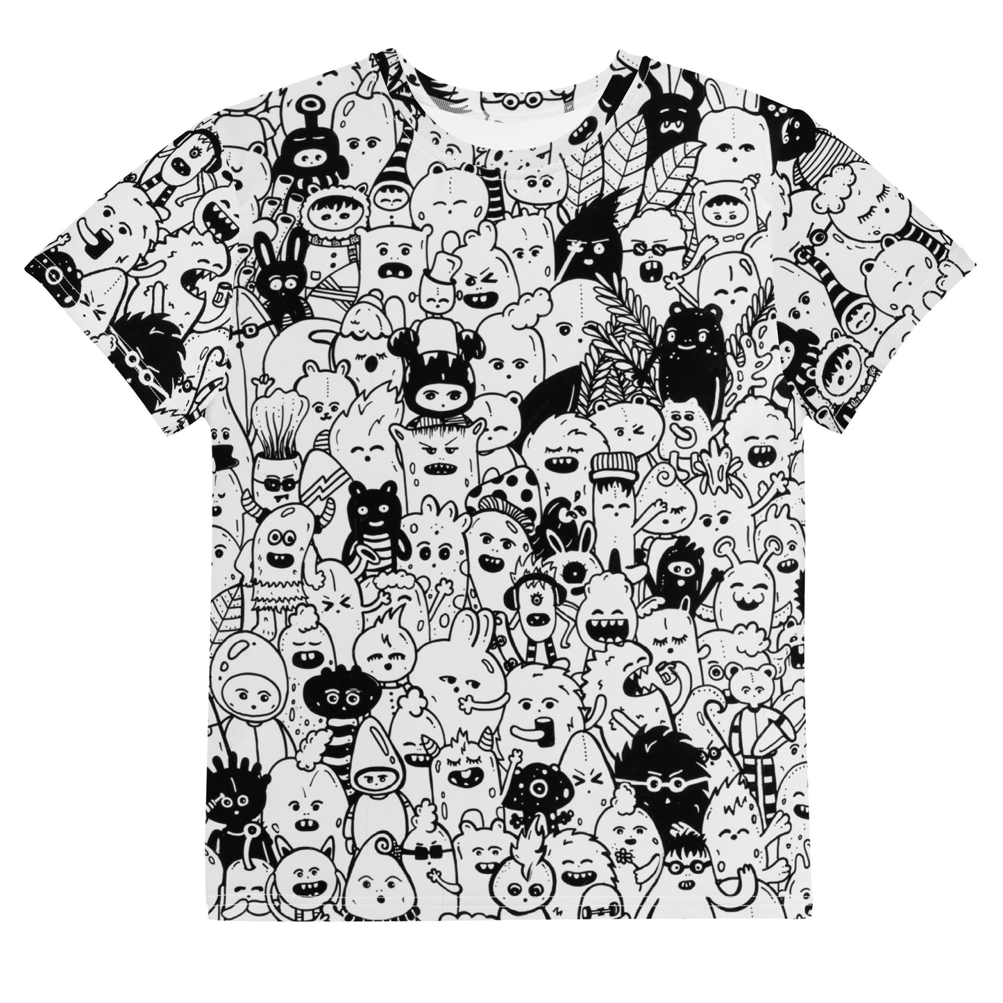 WHITE CLOUD, crew neck t-shirt